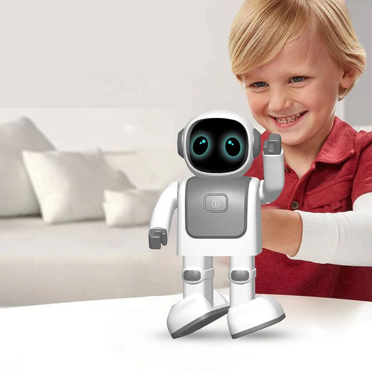 Intelligent Mini Toy Robot for Kids New Remote Control Music Dance Toy With Artificial Intelligence Technology