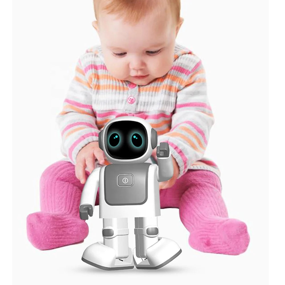 Intelligent Mini Toy Robot for Kids New Remote Control Music Dance Toy With Artificial Intelligence Technology